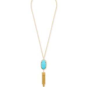 Rayne Gold Long Pendant Necklace